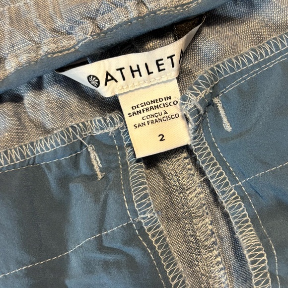 Athleta Cabo Linen Jogger size 2 - Picture 7 of 9